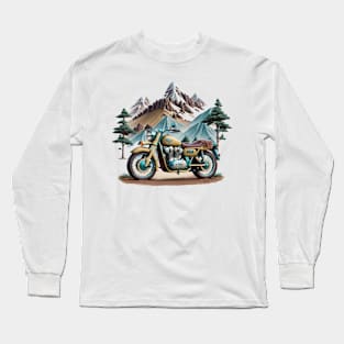 BIKES IN MOUNTAINS Long Sleeve T-Shirt